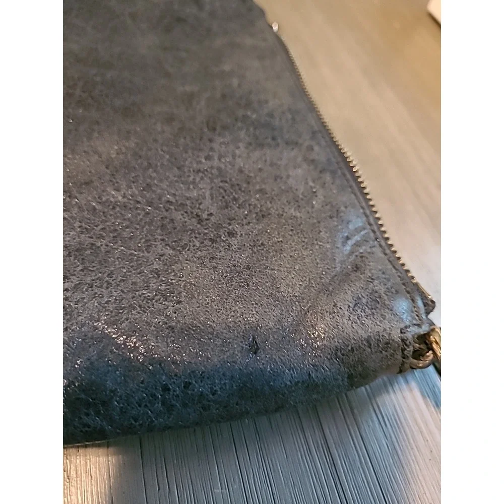 BOTKIER Soft Black Leather TRIGGER Stud Satchel Shoulder‎ Bag